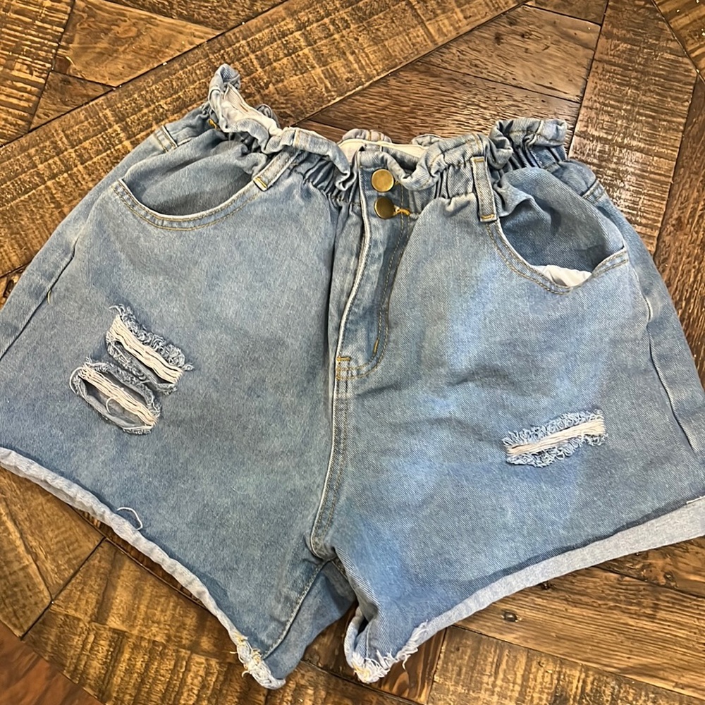 COPY - Princess Polly High Waisted Paper Bag Shorts